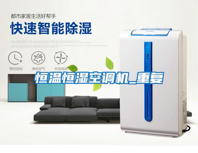 恒溫恒濕空調機_重復