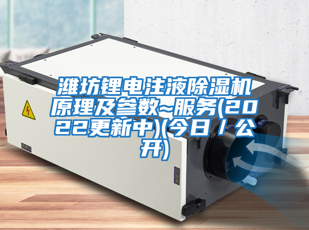 濰坊鋰電注液除濕機原理及參數~服務(2022更新中)(今日／公開)