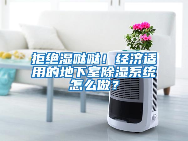拒絕濕噠噠！經(jīng)濟(jì)適用的地下室除濕系統(tǒng)怎么做？