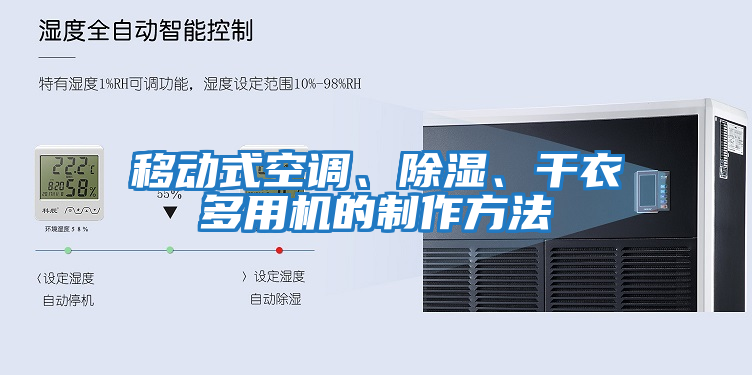 移動式空調、除濕、干衣多用機的制作方法