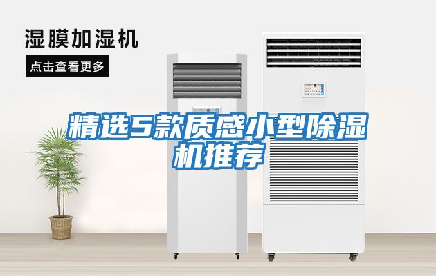 精選5款質感小型除濕機推薦