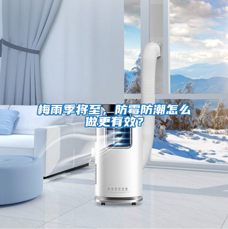 梅雨季將至，防霉防潮怎么做更有效？