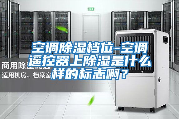 空調(diào)除濕檔位-空調(diào)遙控器上除濕是什么樣的標(biāo)志啊？