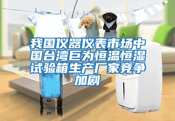 我國儀器儀表市場中國臺灣巨為恒溫恒濕試驗箱生產廠家競爭加劇