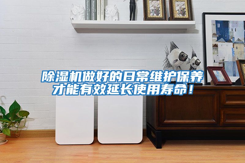 除濕機(jī)做好的日常維護(hù)保養(yǎng)才能有效延長(zhǎng)使用壽命！