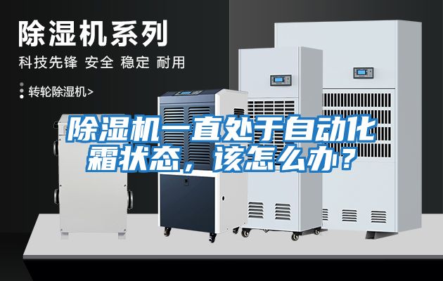 除濕機一直處于自動化霜狀態，該怎么辦？
