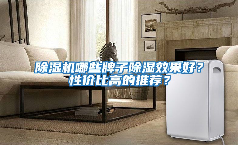 除濕機(jī)哪些牌子除濕效果好？性價(jià)比高的推薦？