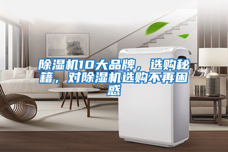 除濕機10大品牌，選購秘籍，對除濕機選購不再困惑