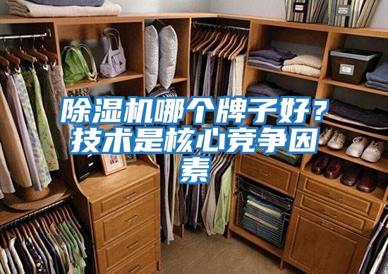 除濕機哪個牌子好？技術是核心競爭因素