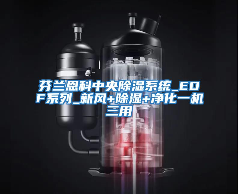 芬蘭恩科中央除濕系統_EDF系列_新風+除濕+凈化一機三用