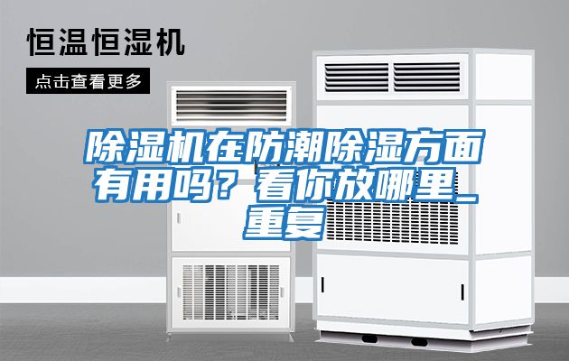 除濕機(jī)在防潮除濕方面有用嗎？看你放哪里_重復(fù)