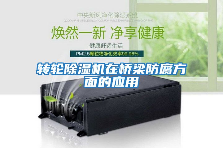 轉輪除濕機在橋梁防腐方面的應用