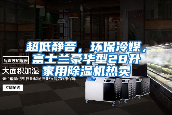 超低靜音，環保冷媒，富士蘭豪華型28升家用除濕機熱賣