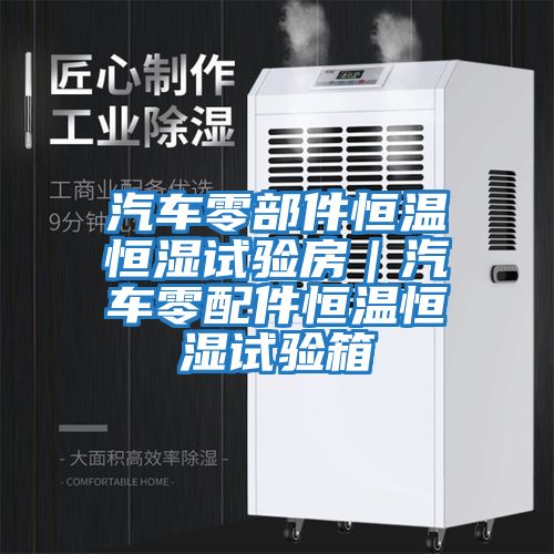 汽車零部件恒溫恒濕試驗房｜汽車零配件恒溫恒濕試驗箱