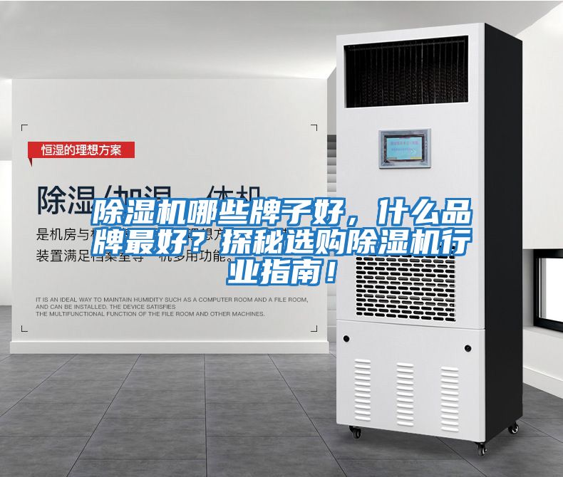 除濕機哪些牌子好，什么品牌最好？探秘選購除濕機行業指南！