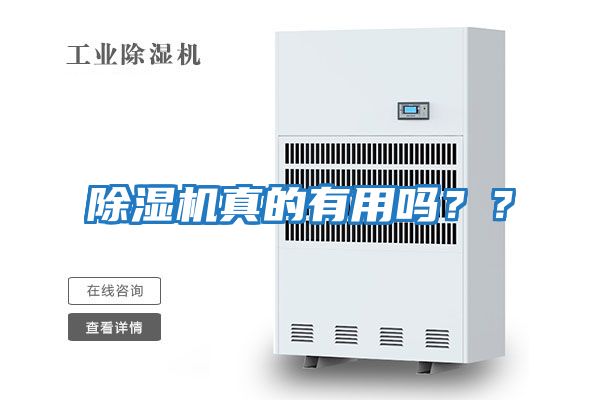 除濕機真的有用嗎？？
