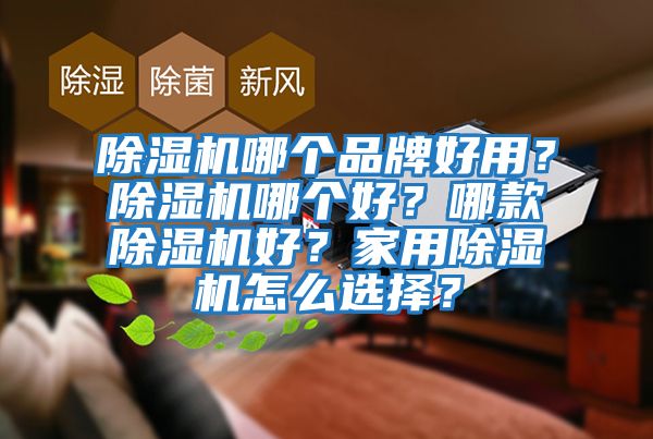 除濕機(jī)哪個品牌好用？除濕機(jī)哪個好？哪款除濕機(jī)好？家用除濕機(jī)怎么選擇？
