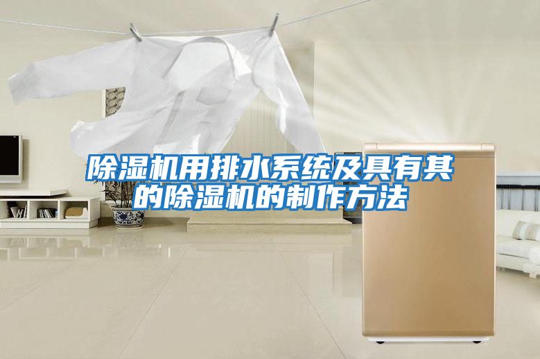 除濕機用排水系統及具有其的除濕機的制作方法