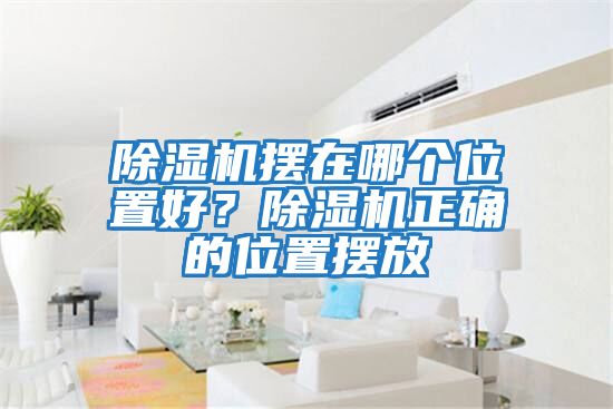 除濕機擺在哪個位置好？除濕機正確的位置擺放