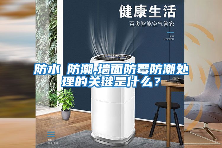 防水≠防潮,墻面防霉防潮處理的關鍵是什么？