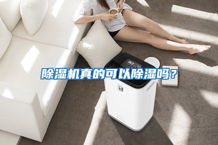 除濕機真的可以除濕嗎？
