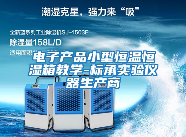 電子產品小型恒溫恒濕箱教學-標承實驗儀器生產商