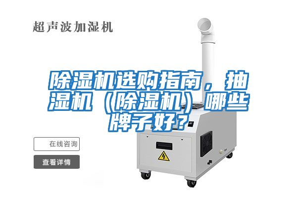 除濕機(jī)選購指南，抽濕機(jī)（除濕機(jī)）哪些牌子好？