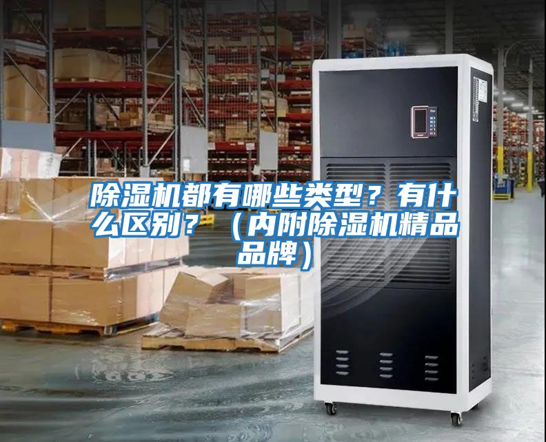 除濕機都有哪些類型？有什么區別？（內附除濕機精品品牌）
