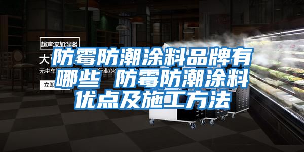 防霉防潮涂料品牌有哪些 防霉防潮涂料優點及施工方法