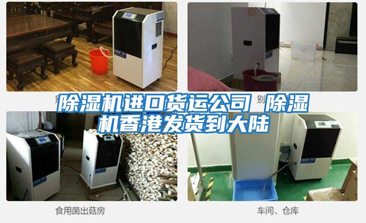 除濕機進口貨運公司 除濕機香港發貨到大陸