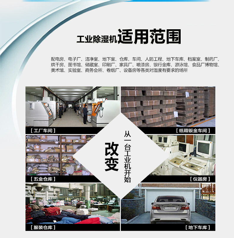 紡織廠房除濕應該怎么做？工業廠房除濕機
